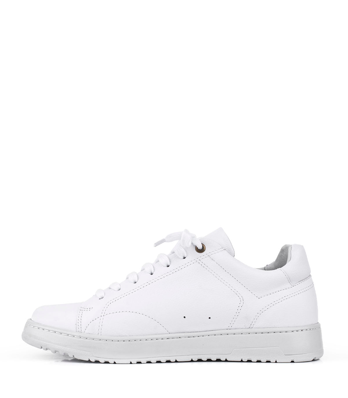 Zapatilla urbana de cuero acordonada — imagen 2