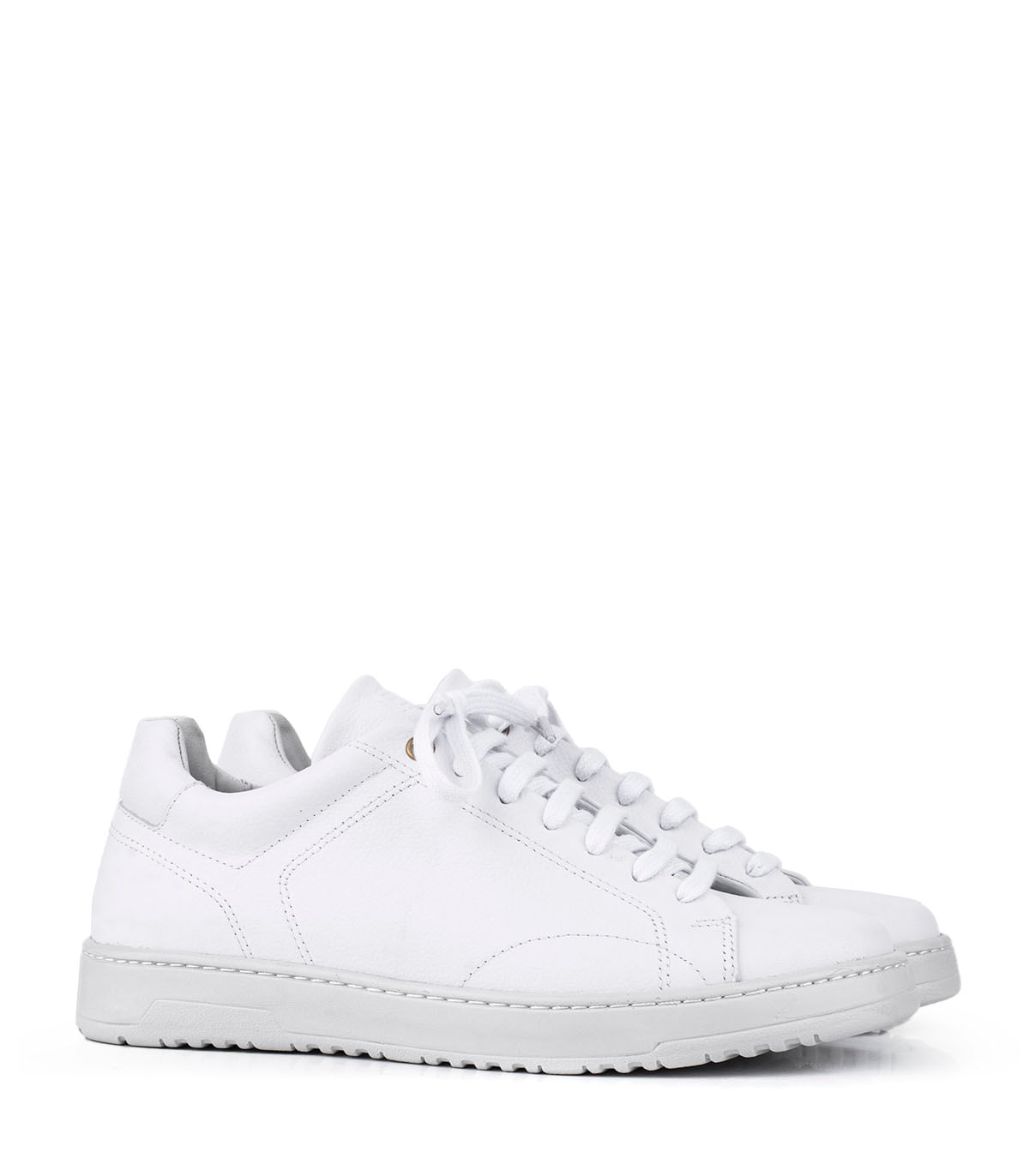 Zapatilla urbana de cuero acordonada — imagen 4