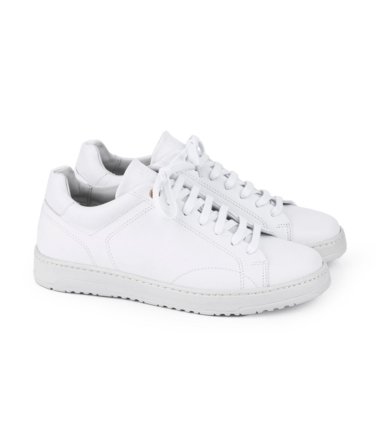 Zapatilla urbana de cuero acordonada — imagen 5