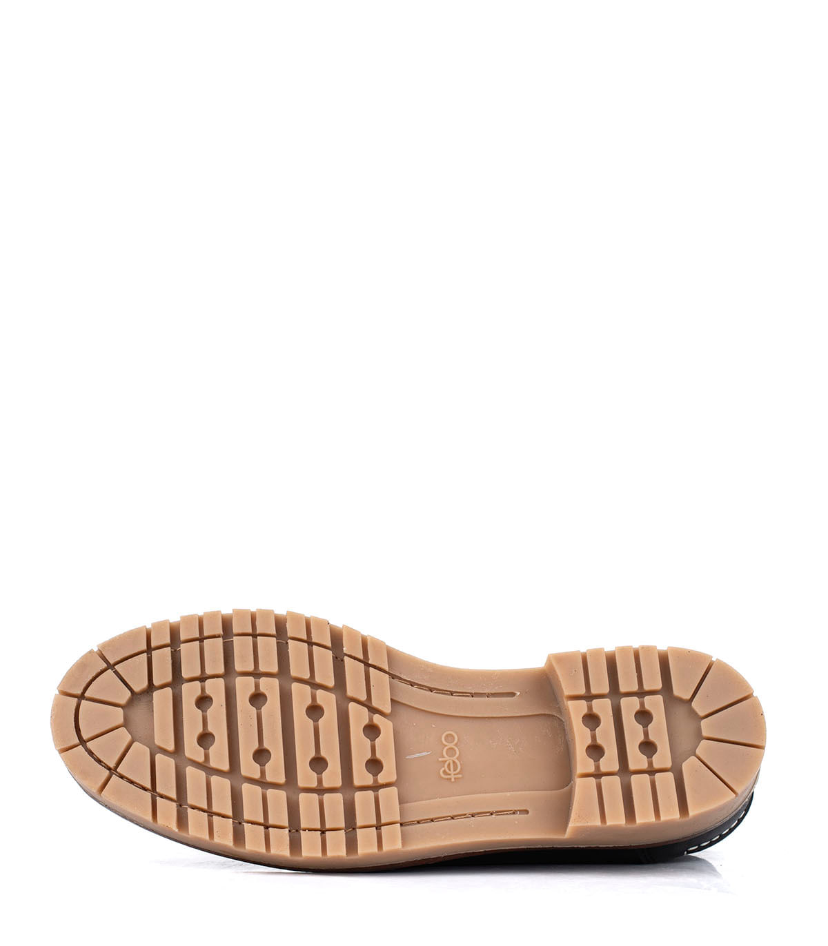 Náutico de cuero con suela antideslizante clásico camel Batistella — imagen 3