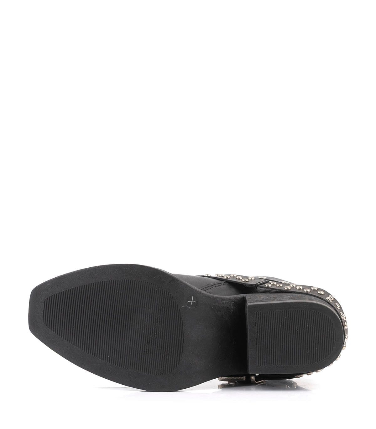 Botas cortas de cuero con hebillas y tachas — imagen 3