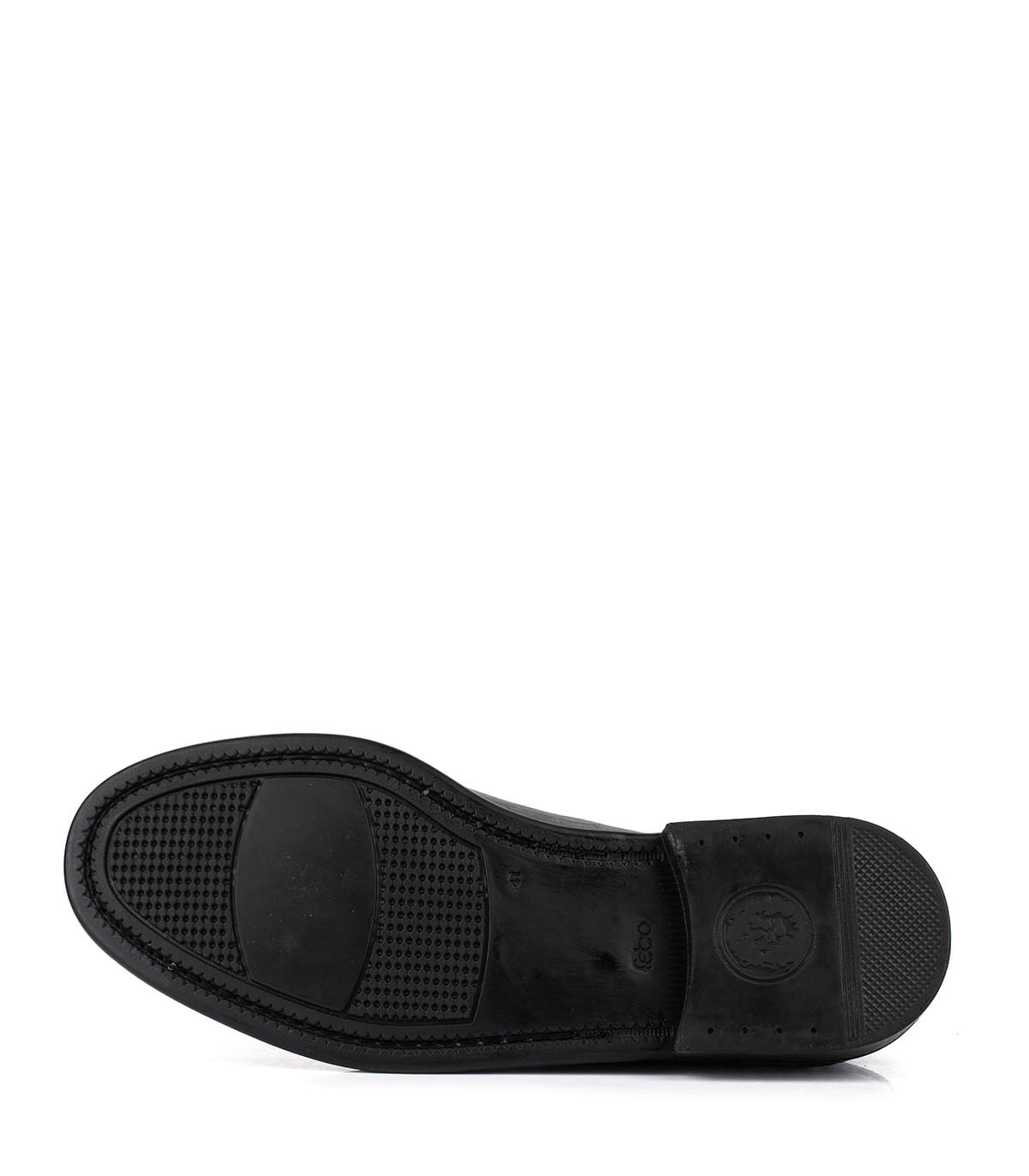 Mocasín de cuero con herraje y textura reptil — imagen 3