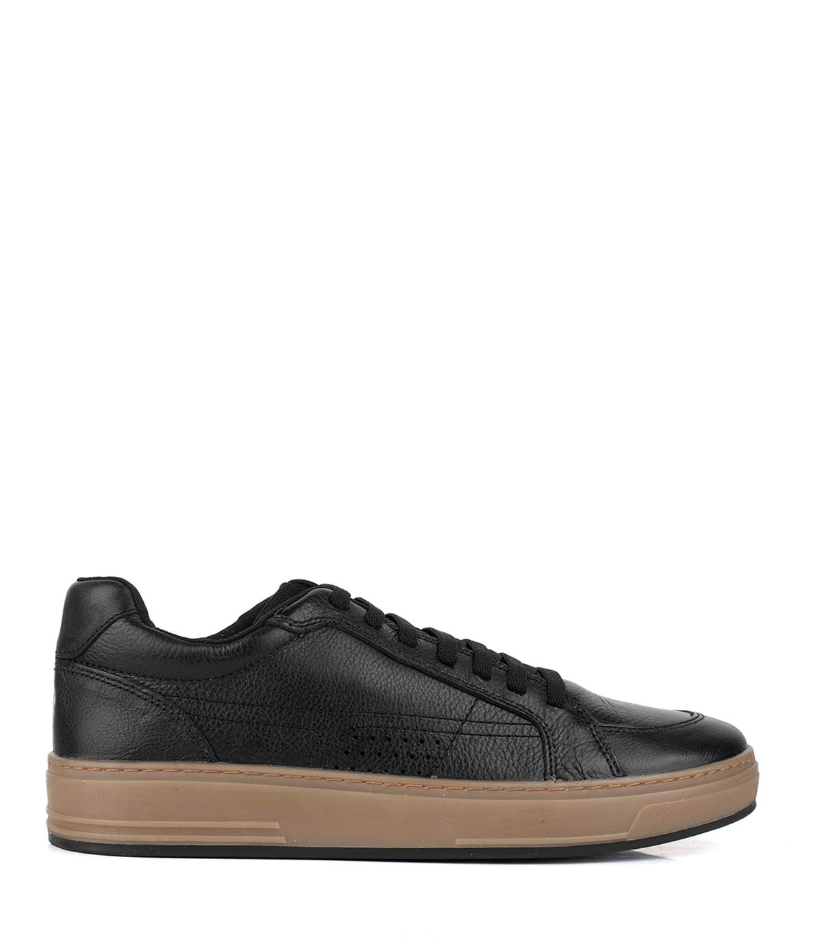 Zapatilla urbana de cuero