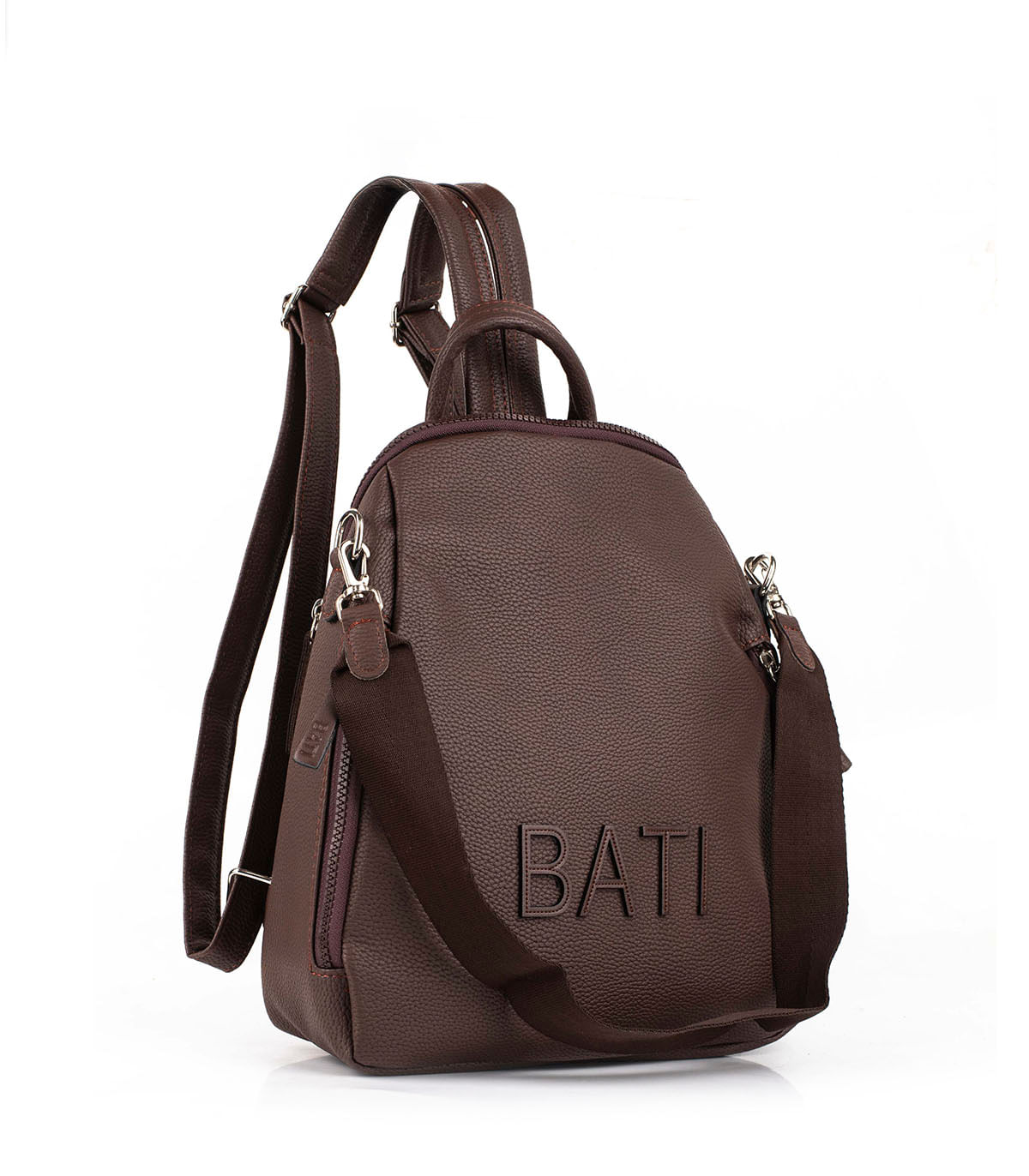 Mochila multifunción de simil cuero — imagen 2