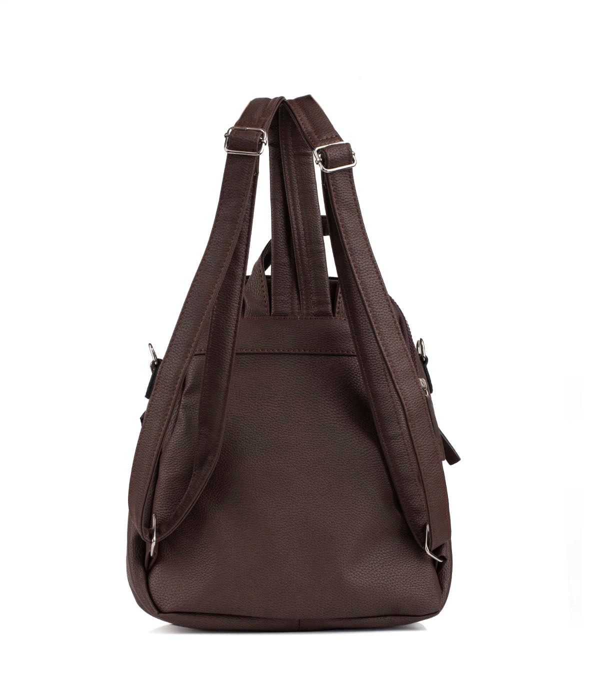 Mochila multifunción de simil cuero — imagen 3