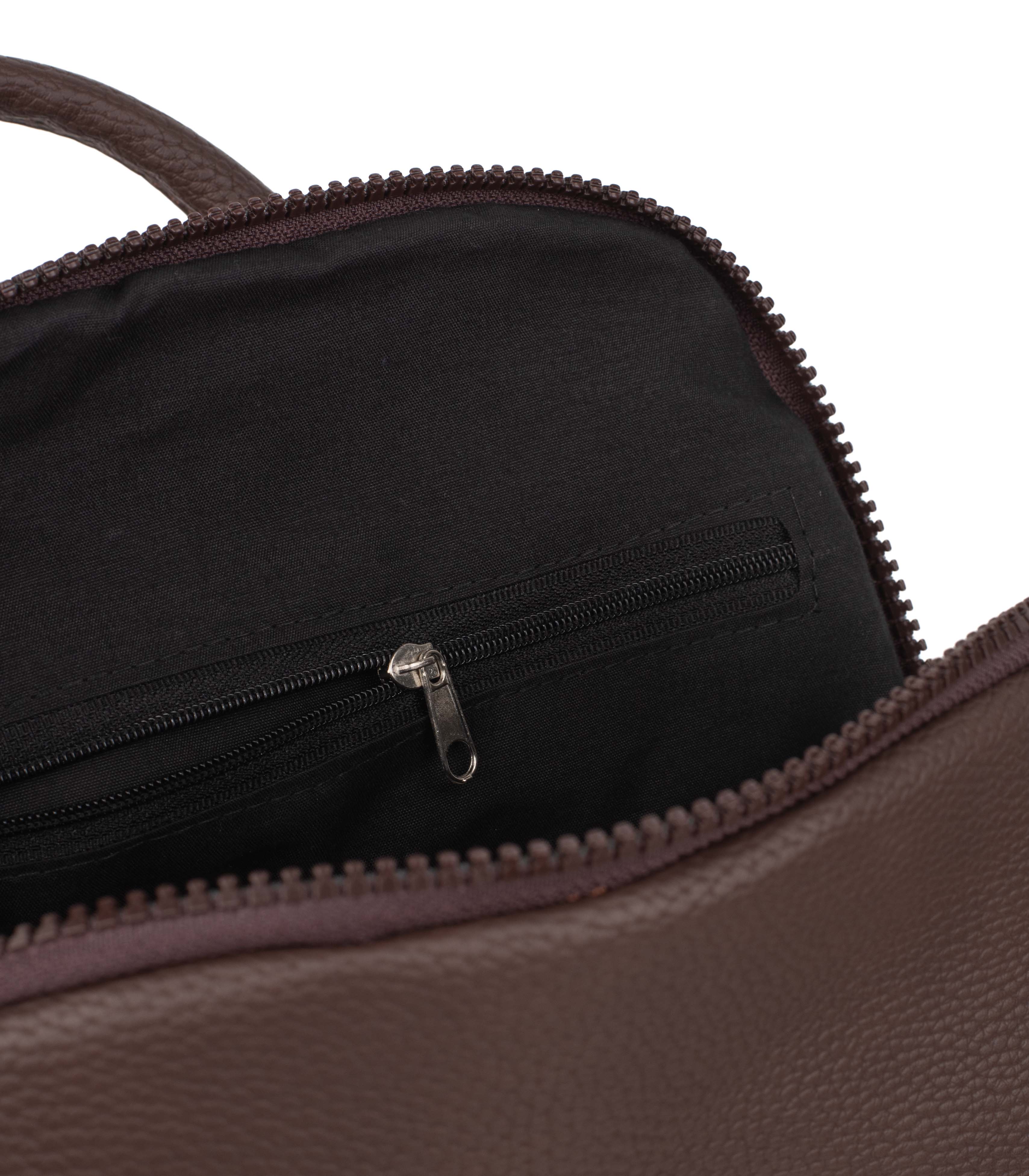 Mochila multifunción de simil cuero — imagen 5